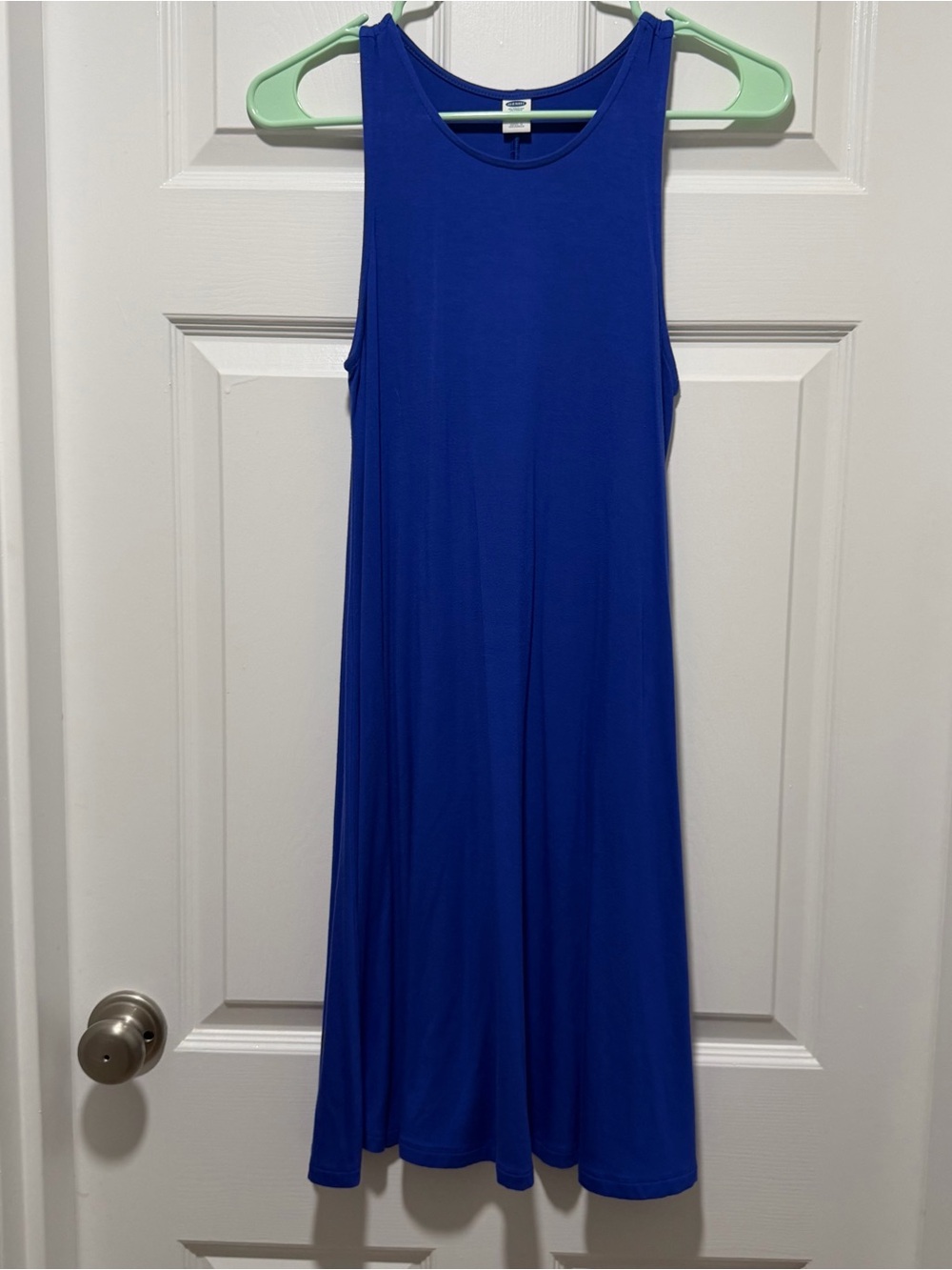 Old Navy Sleeveless Midi Swing Dress - Blue